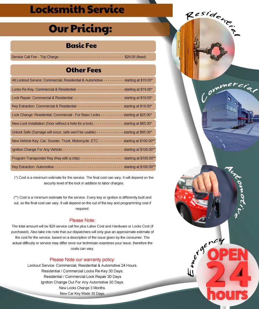 Interstate Locksmith Shop Atlanta, GA 404-479-6186 - pricing